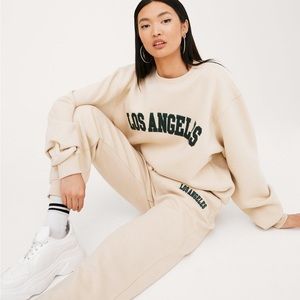 Nasty gal Los Angeles sweatshirt! Sold out.
